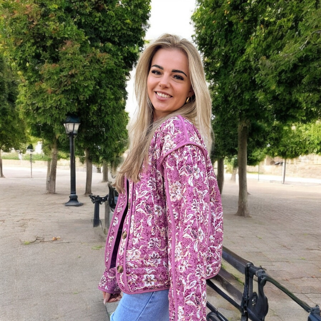 Layla Floral Quilted Jacket