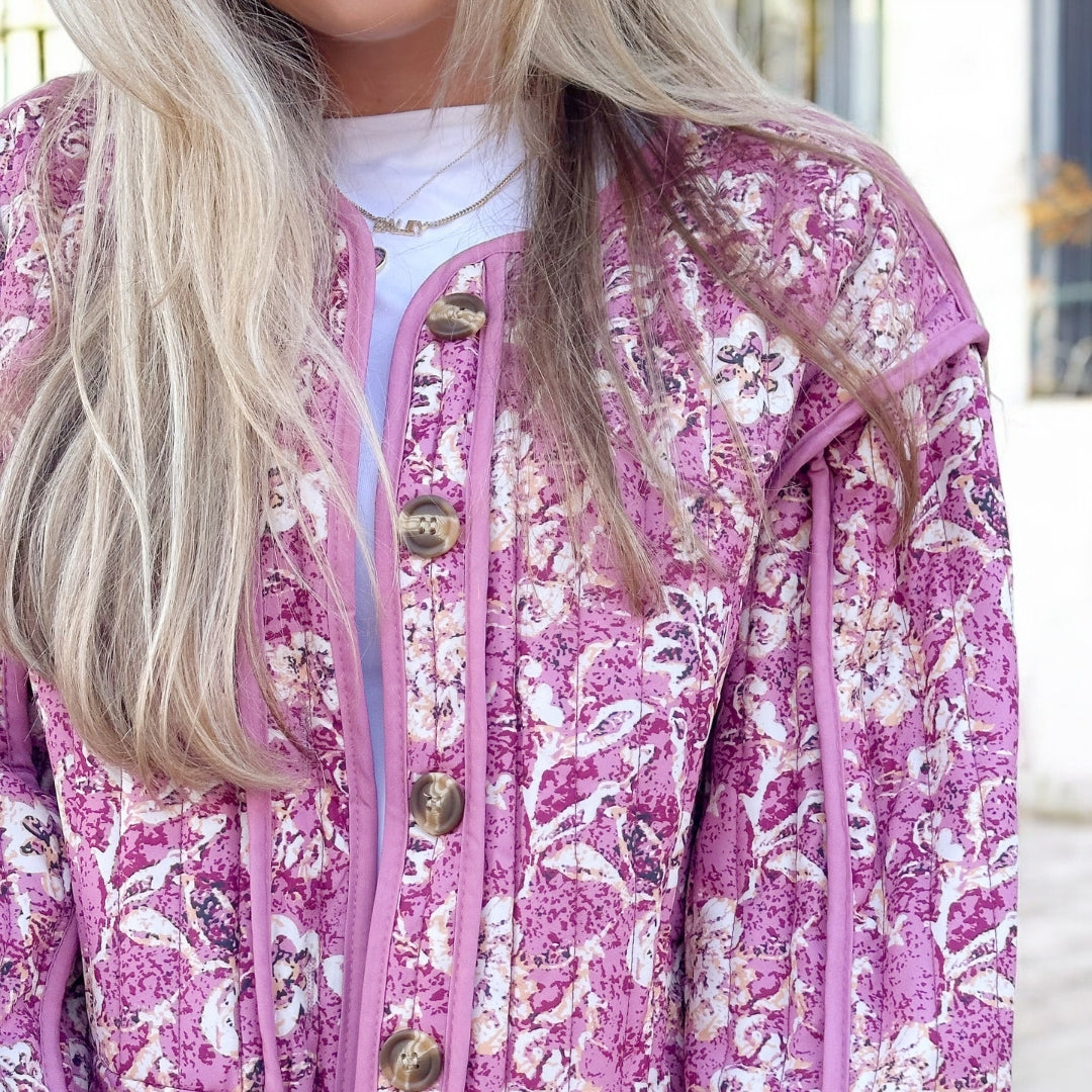 Layla Floral Quilted Jacket