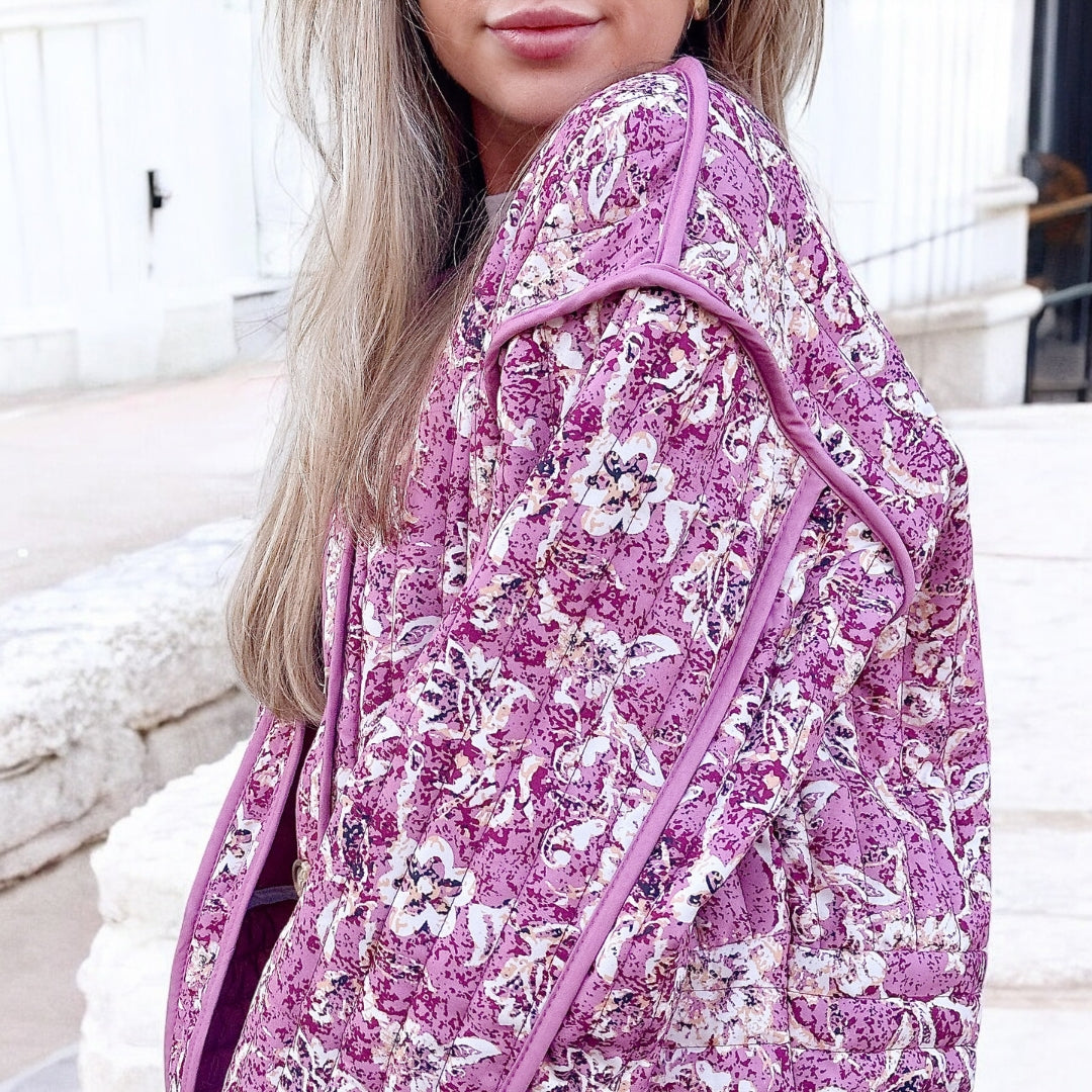 Layla Floral Quilted Jacket