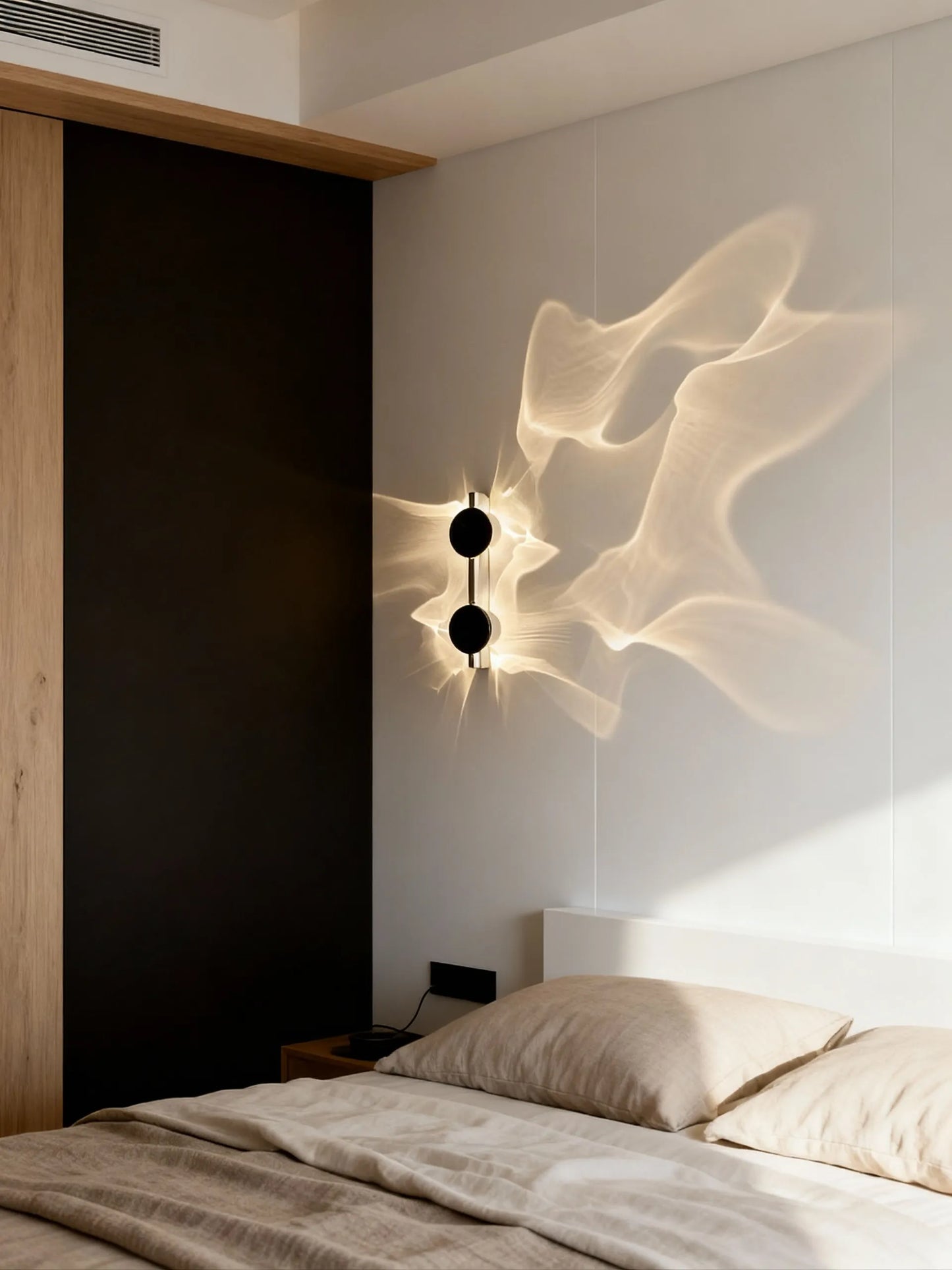 Designer Wall Lamp with Halo Glow Effect