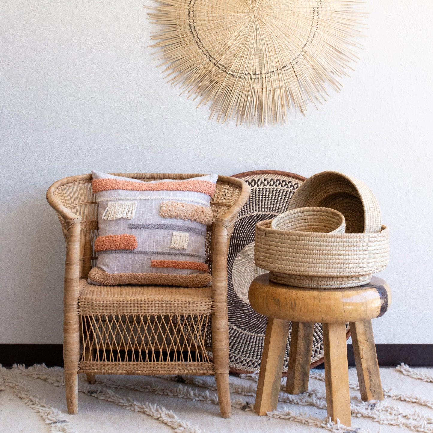 סל דנגו ארוג טבעי