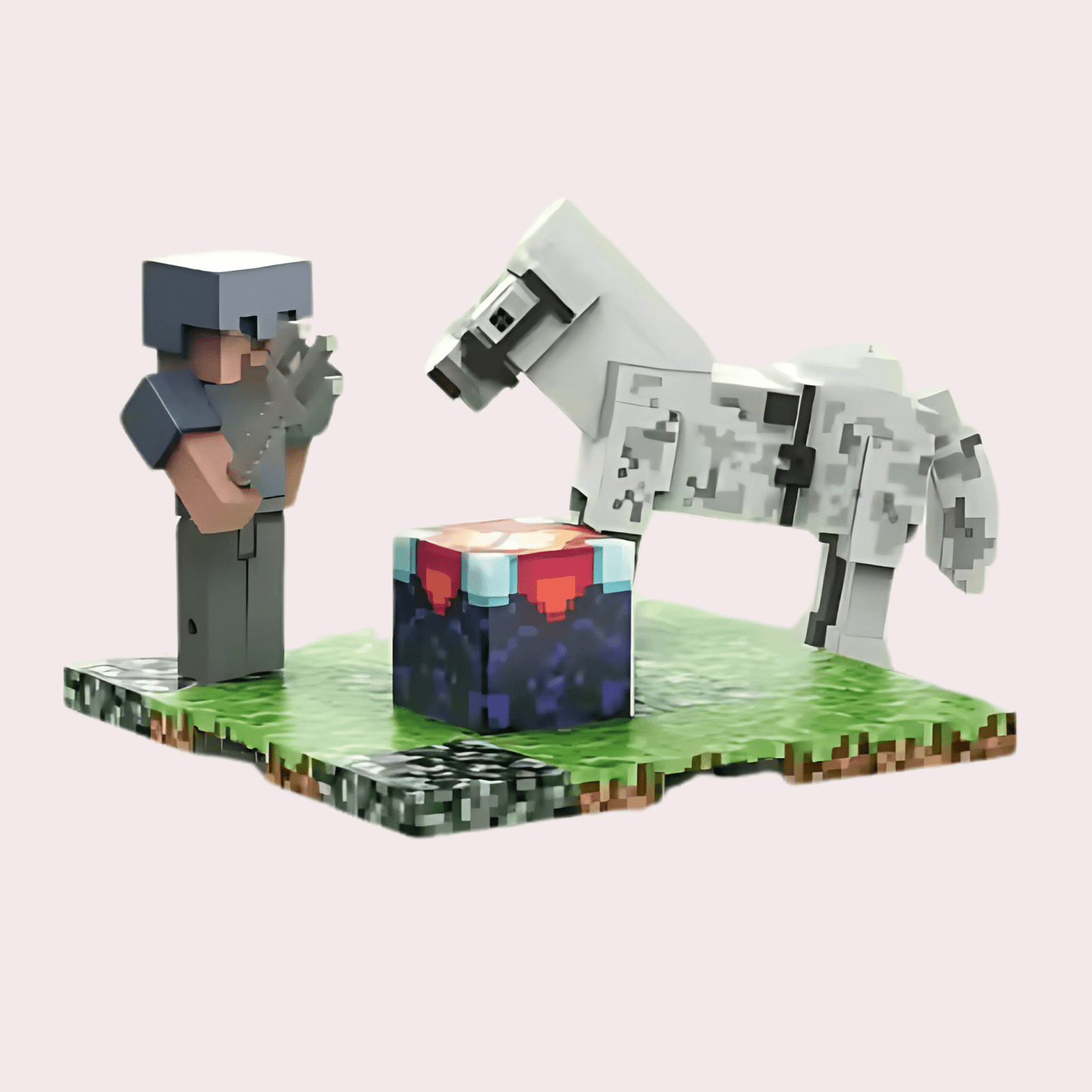 דמות מיינקראפט מיניאטורית – להרפתקה מלאה בדמיון!