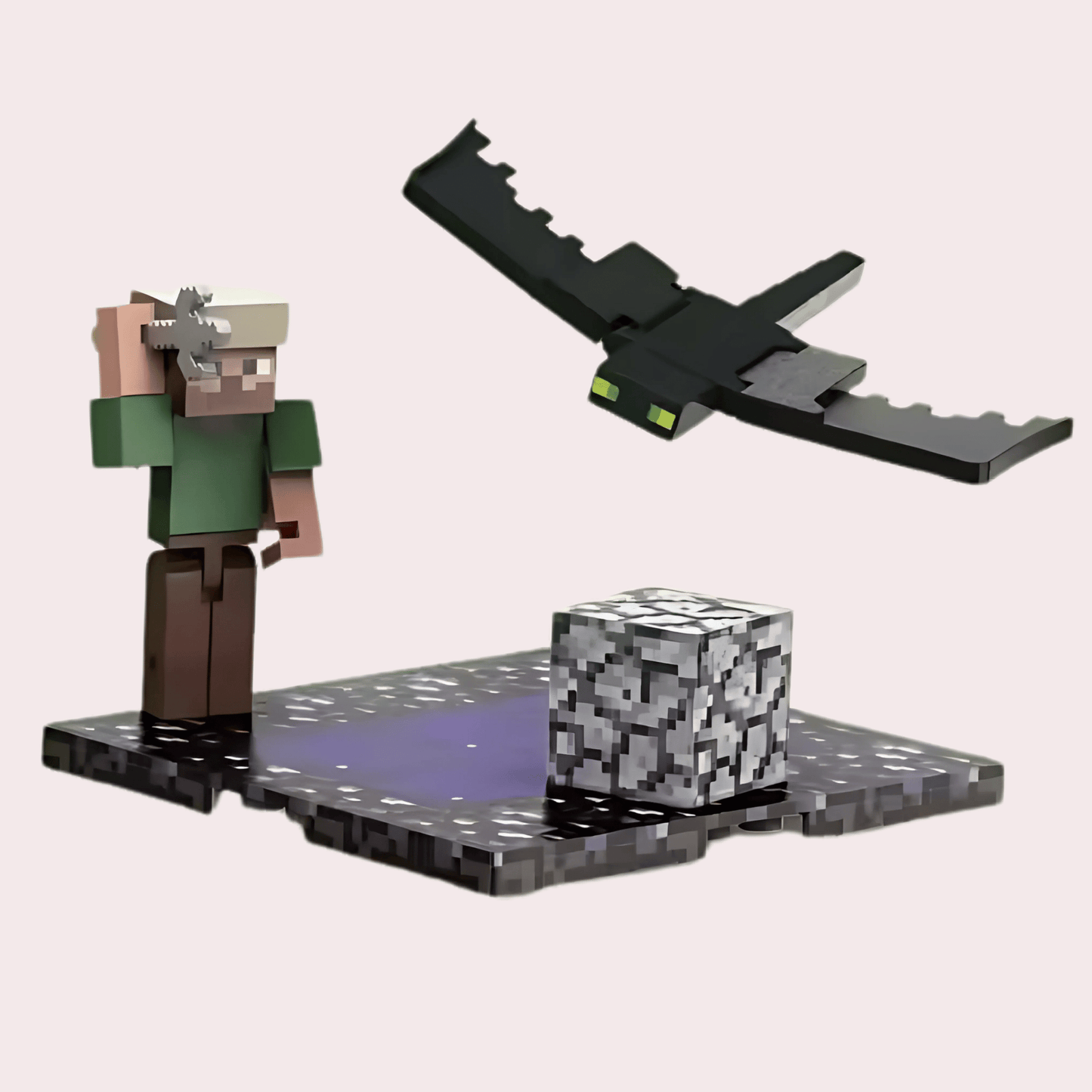 דמות מיינקראפט מיניאטורית – להרפתקה מלאה בדמיון!