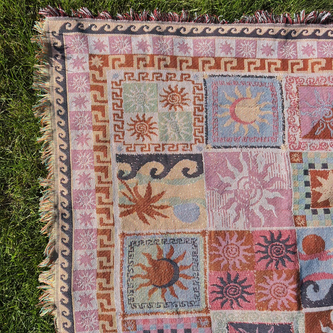 Boho Tapestry Throw Blanket
