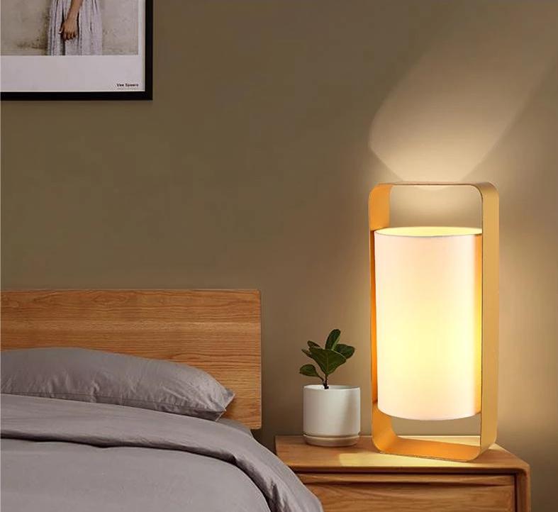 Nate - Modern Frame Floating Lantern Desk Lamp