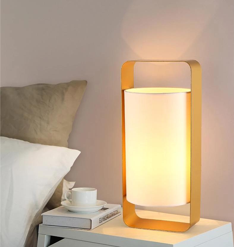 Nate - Modern Frame Floating Lantern Desk Lamp