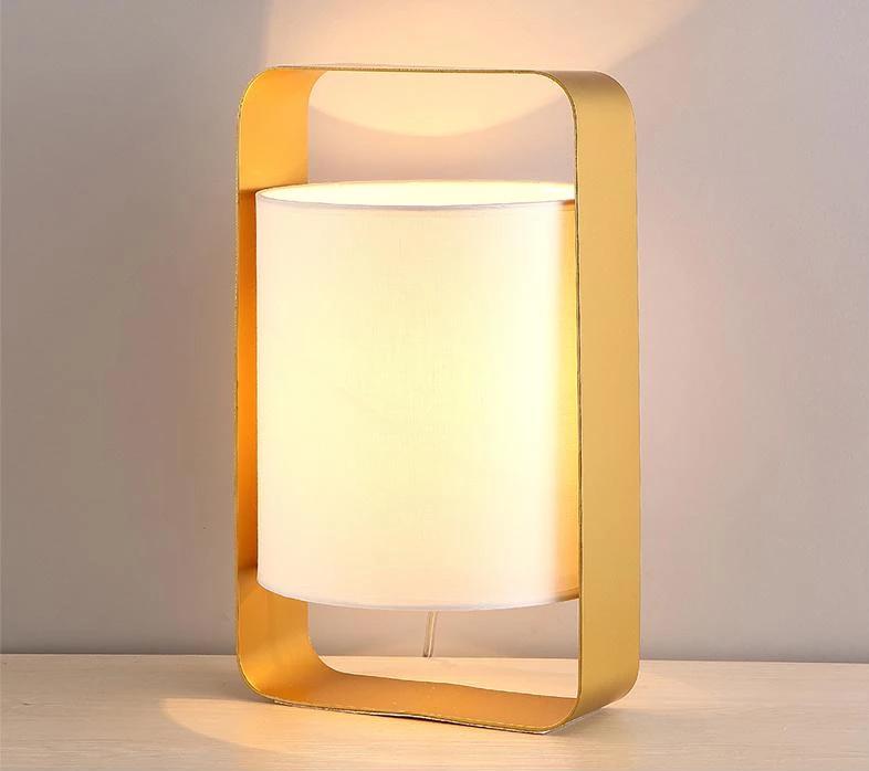 Nate - Modern Frame Floating Lantern Desk Lamp